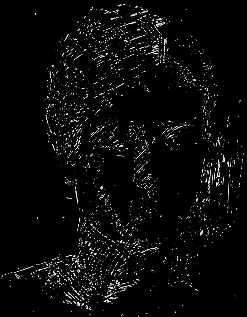 Abstract Silhouette Portrait PNG