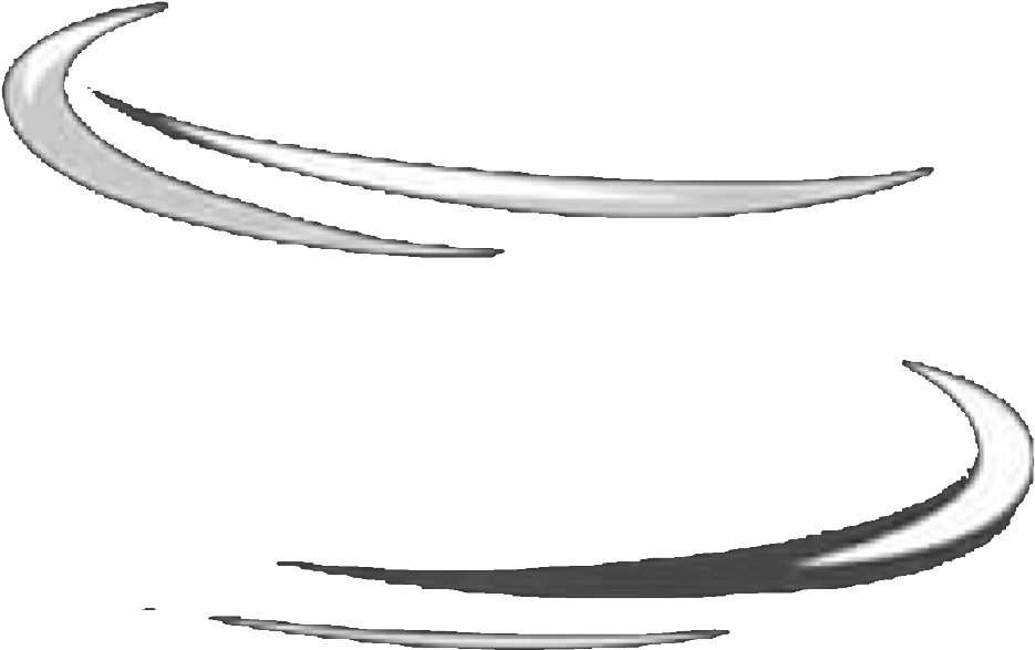 Abstract Silver Crescents PNG