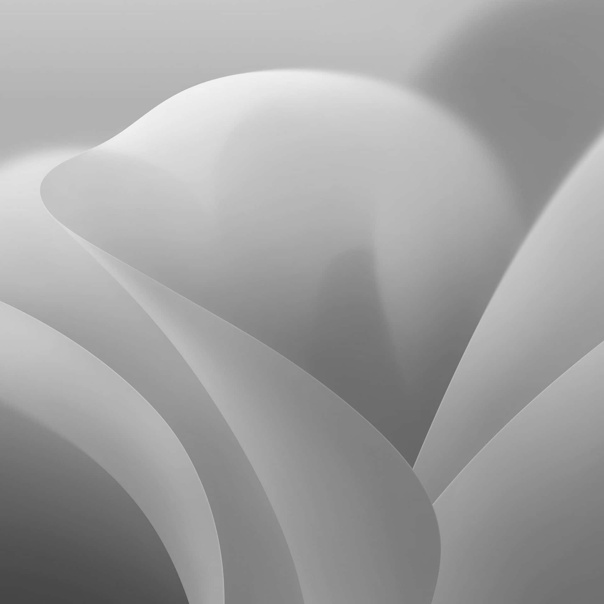 Abstract Silver Waves Background Wallpaper