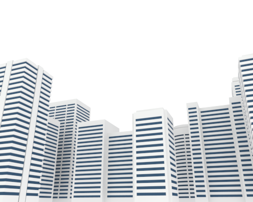 Abstract Skyline Illustration PNG
