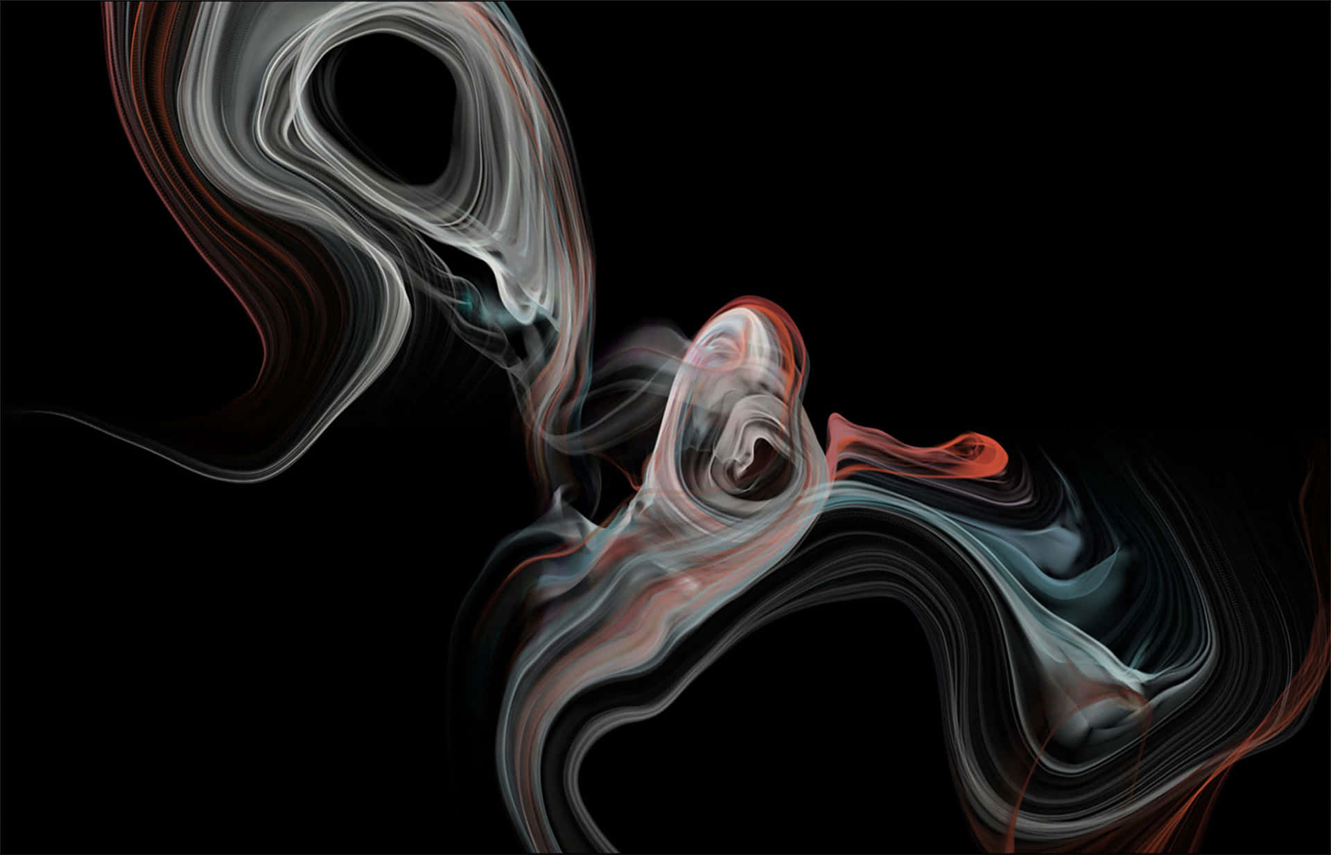 Abstract Smoke Art Background Wallpaper