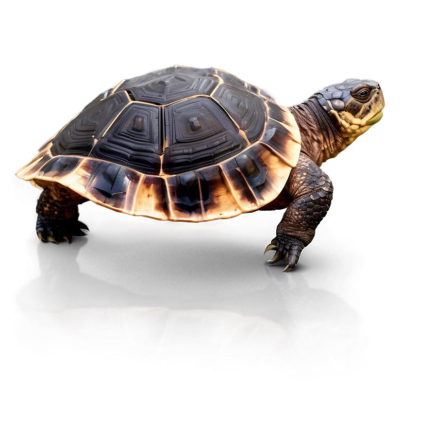 Abstract Snapping Turtle Design Png 06252024 PNG