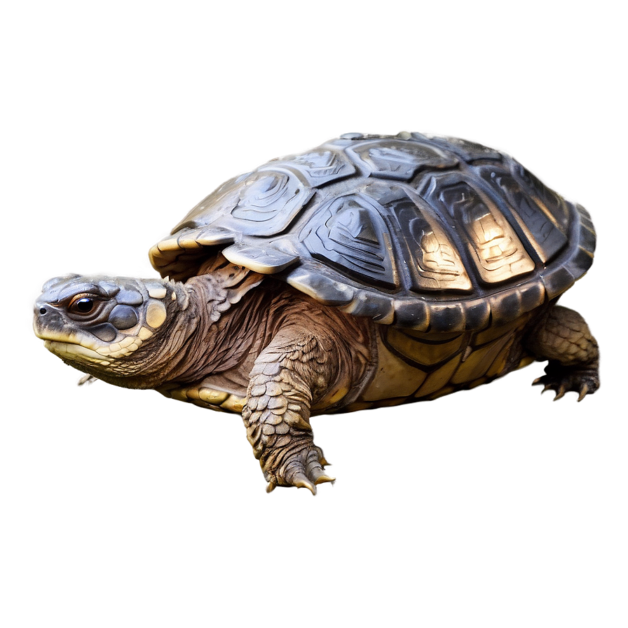 Abstract Snapping Turtle Design Png 7 PNG