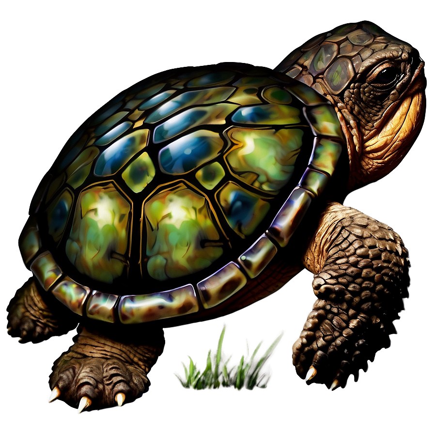 Abstract Snapping Turtle Design Png Wyg PNG