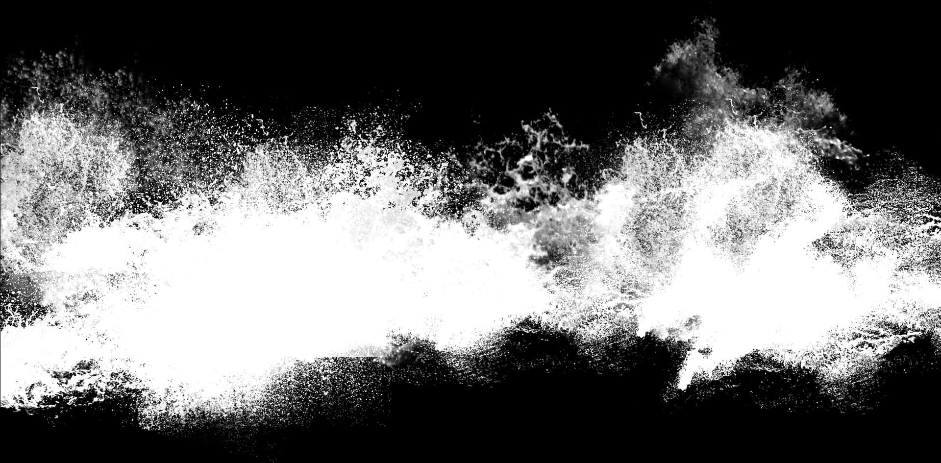 Abstract Snow Explosion PNG
