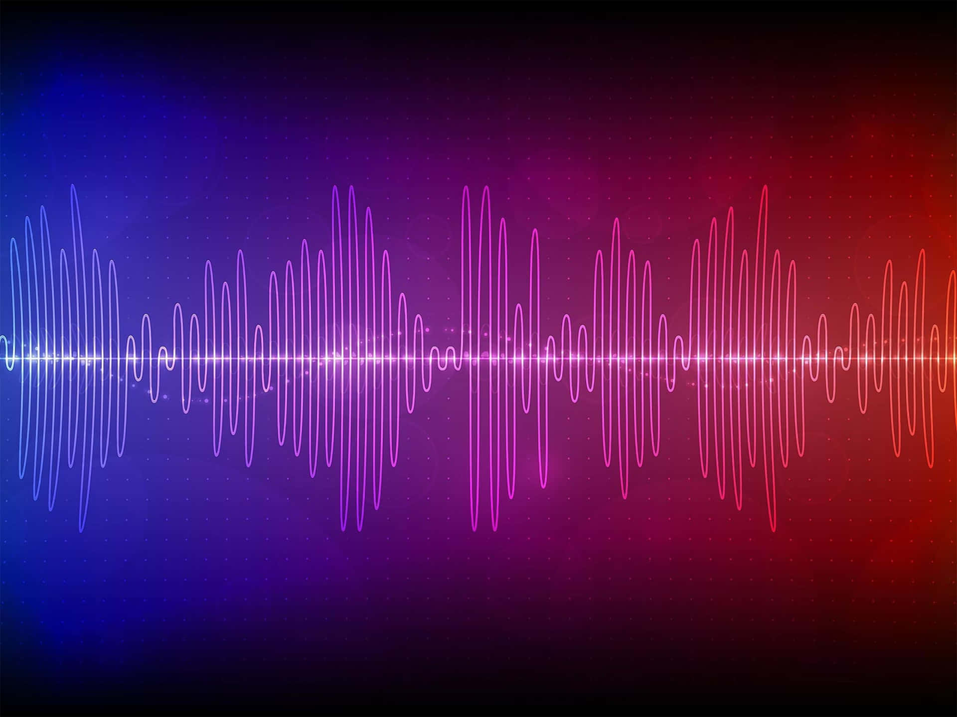 Abstract Soundwave Background Wallpaper