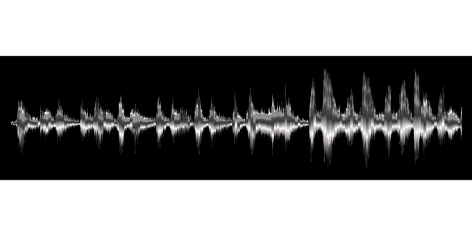 Abstract Soundwave Visualization PNG