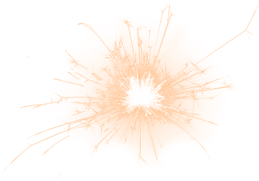 Abstract Spark Explosion PNG