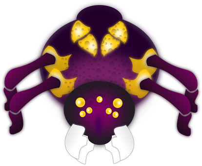 Abstract Spider Artwork PNG