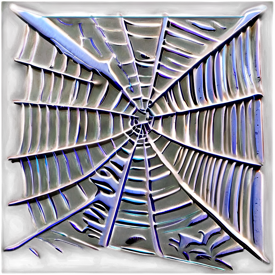 Abstract Spider Web Artwork PNG