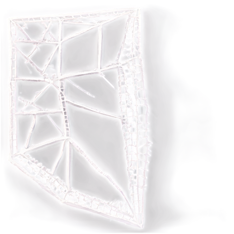 Abstract Spider Web Corner PNG