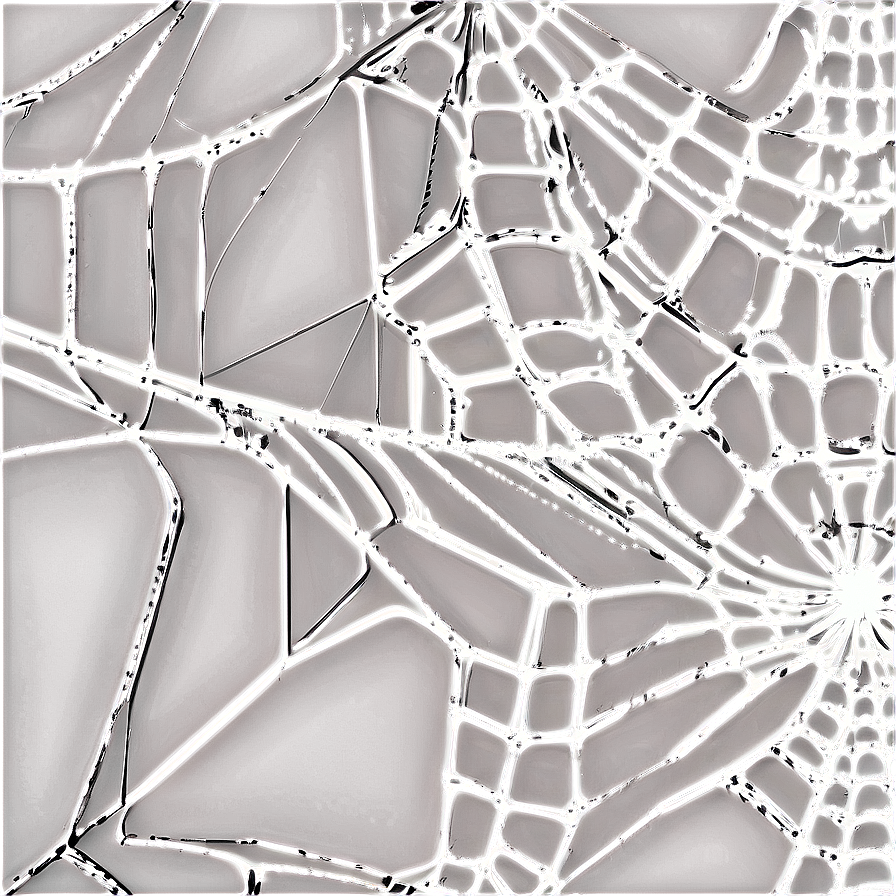 Abstract Spider Web Pattern PNG