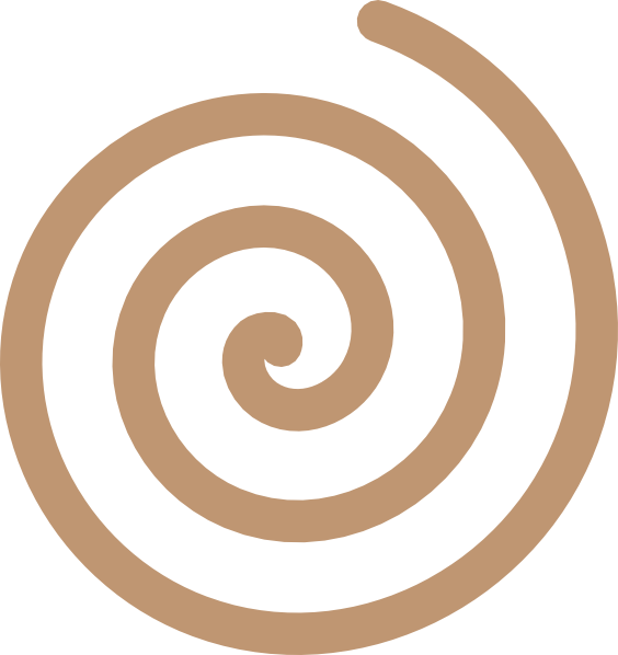 Abstract Spiral Design PNG