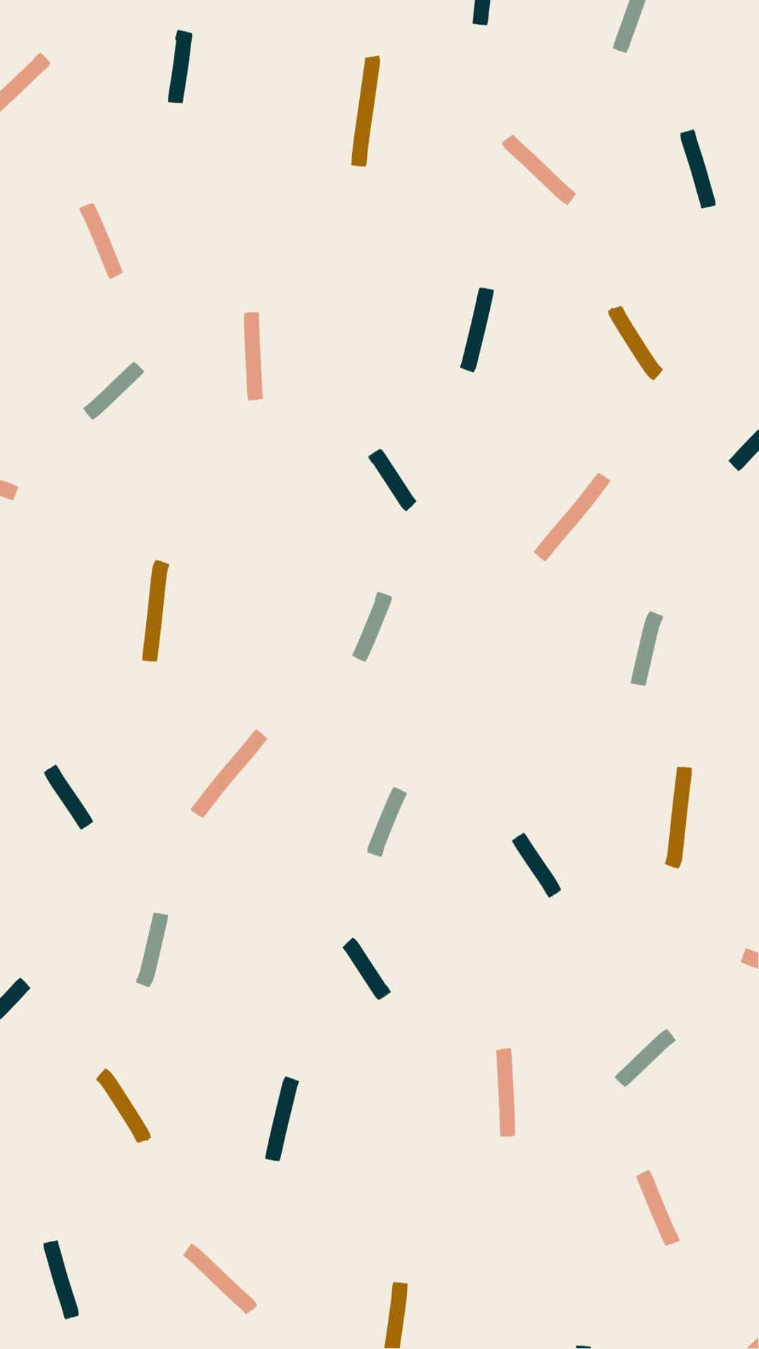 Abstract Sprinkles Pattern Wallpaper