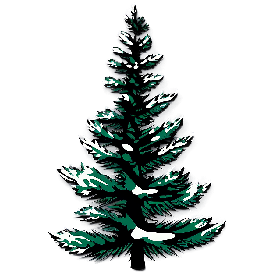 Abstract Spruce Tree Graphic Png Usu39 PNG
