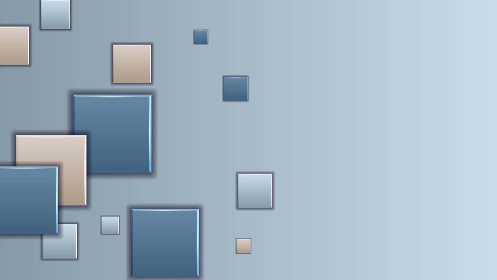 Abstract Square Composition Wallpaper