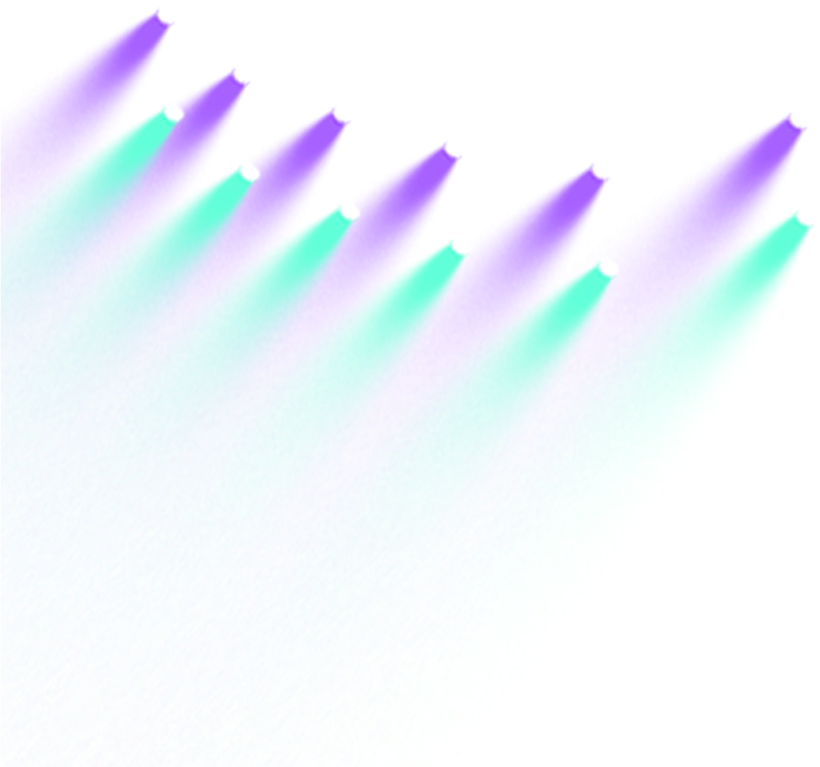 Abstract Stage Lights Display PNG