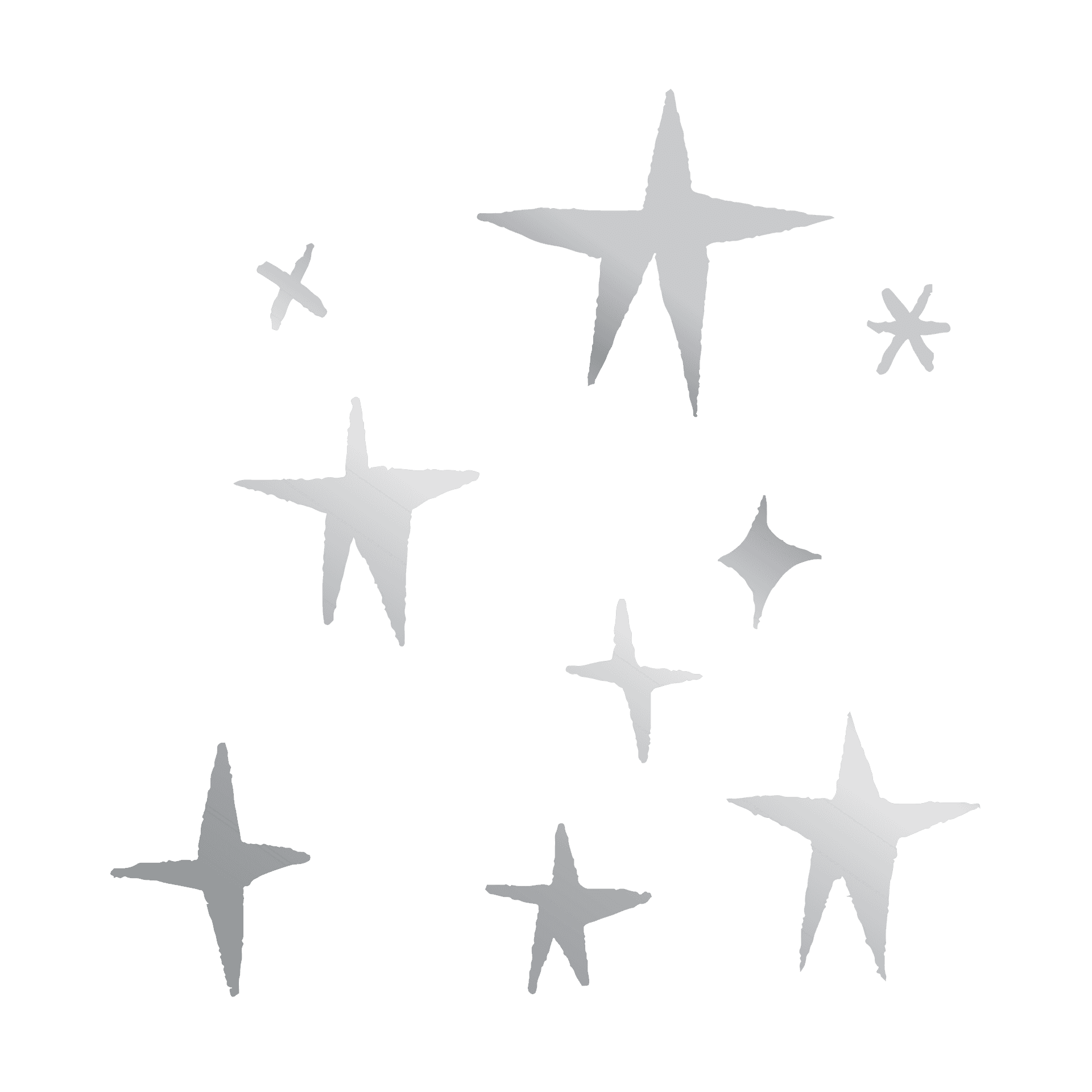 Abstract Star Pattern Design PNG