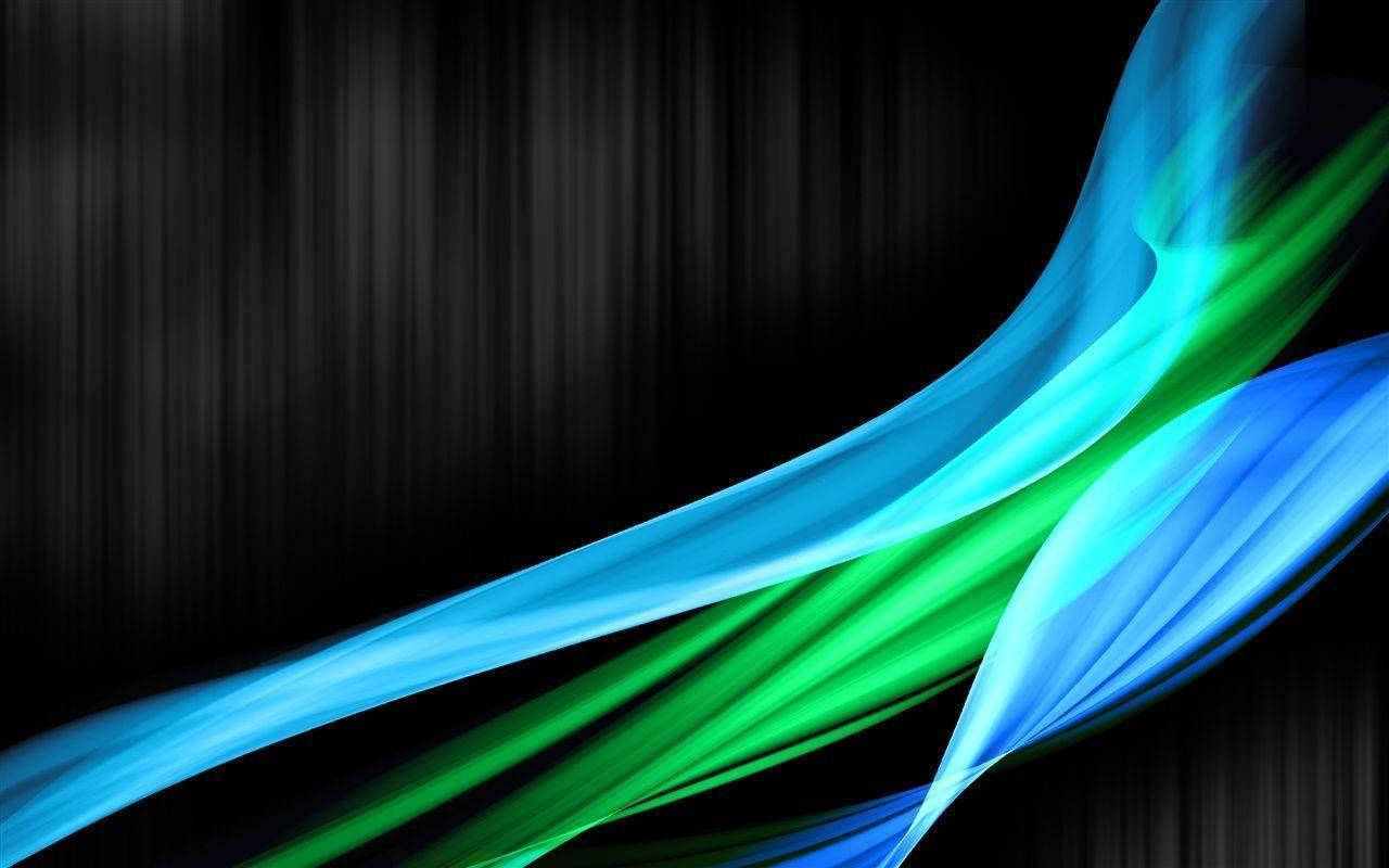 Abstract Streaks Black And Blue Background Picture
