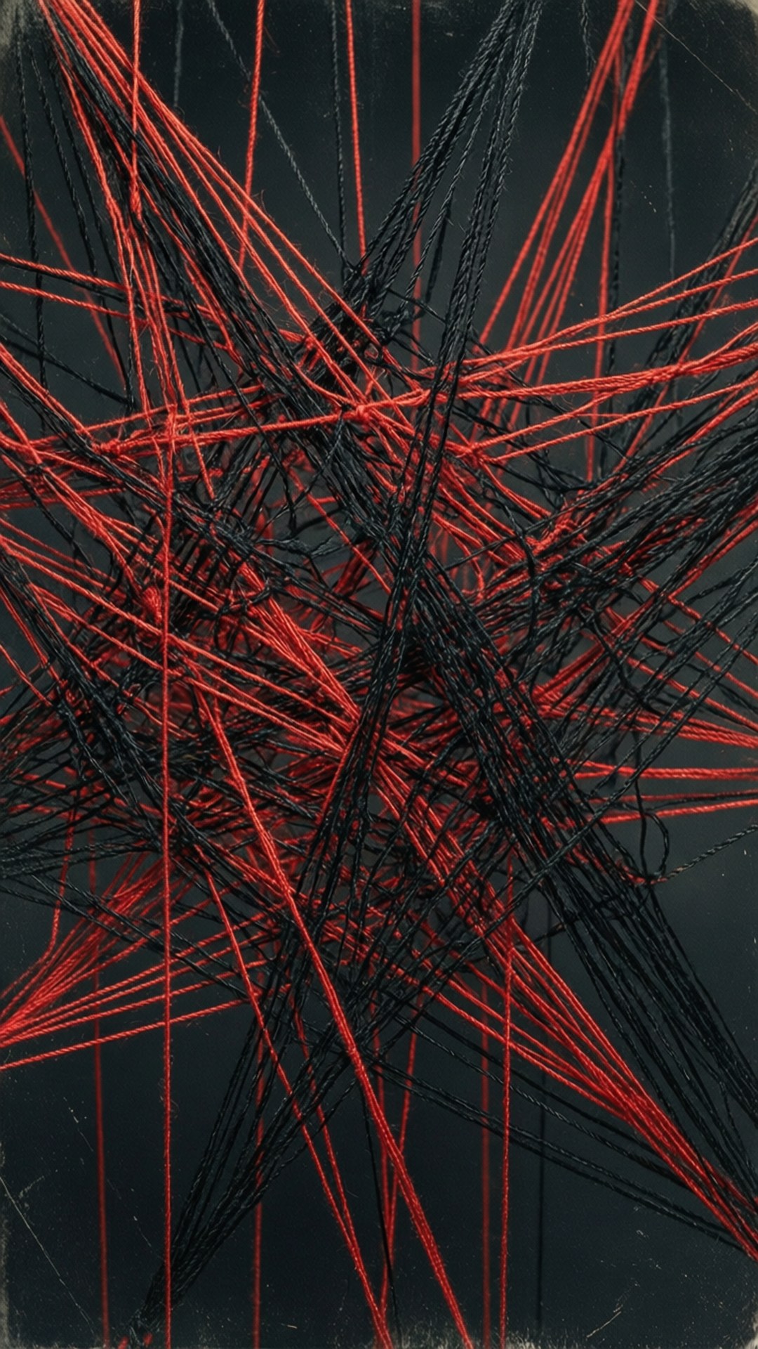Abstraktes Schnur-Netz Wallpaper