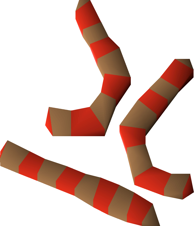 Abstract Striped Worms3 D Rendering PNG