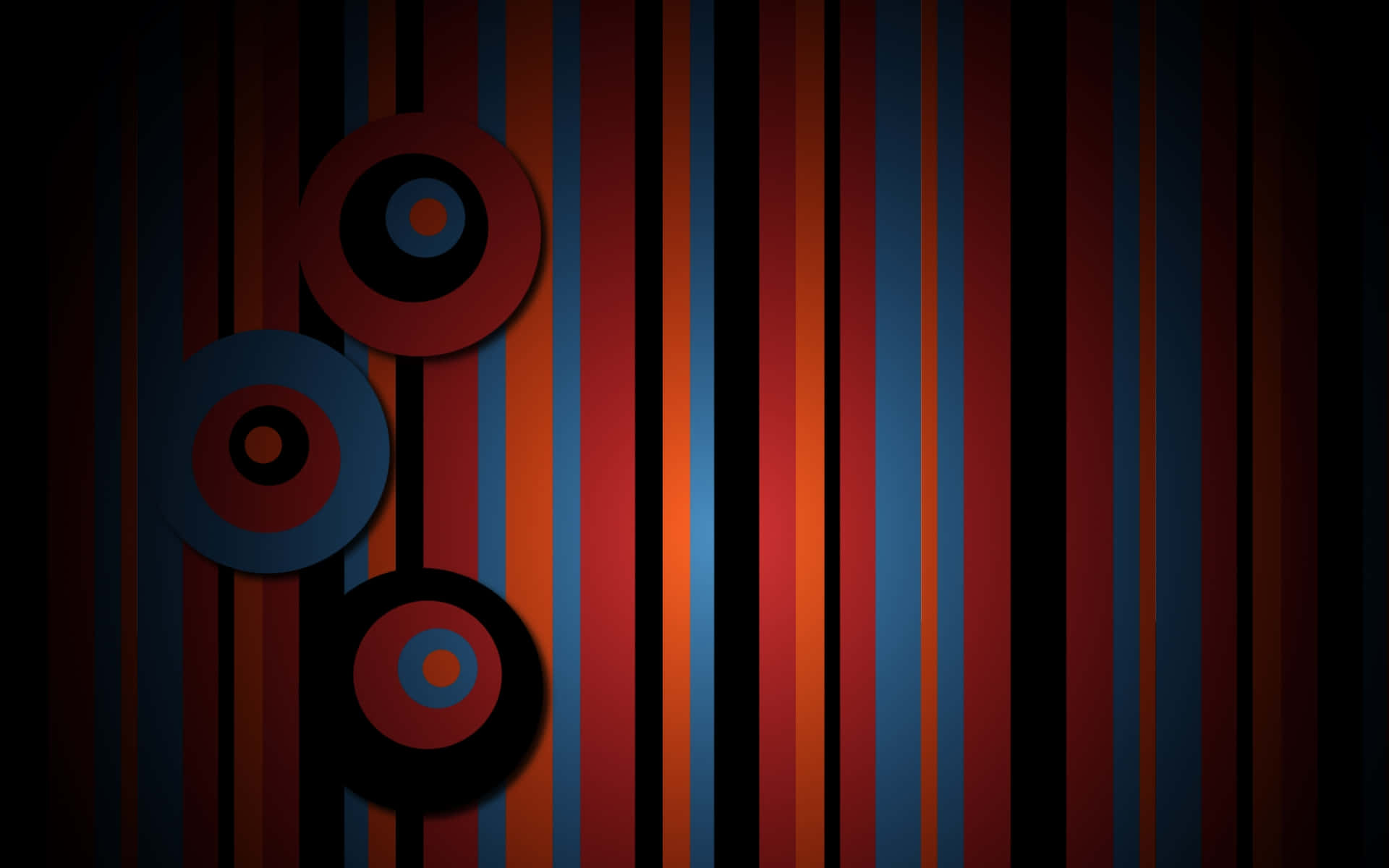 Abstract Stripesand Circles Background Wallpaper