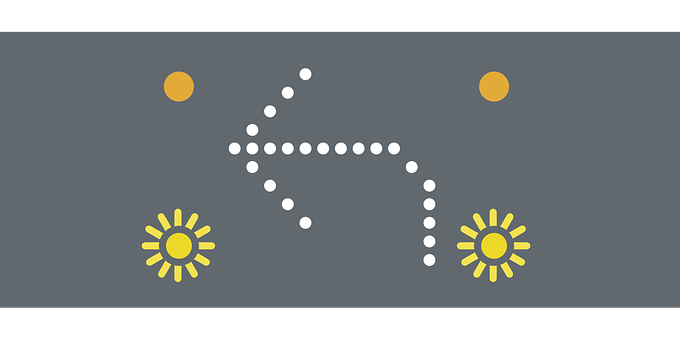 Abstract Sunand Cloud Weather Icon PNG