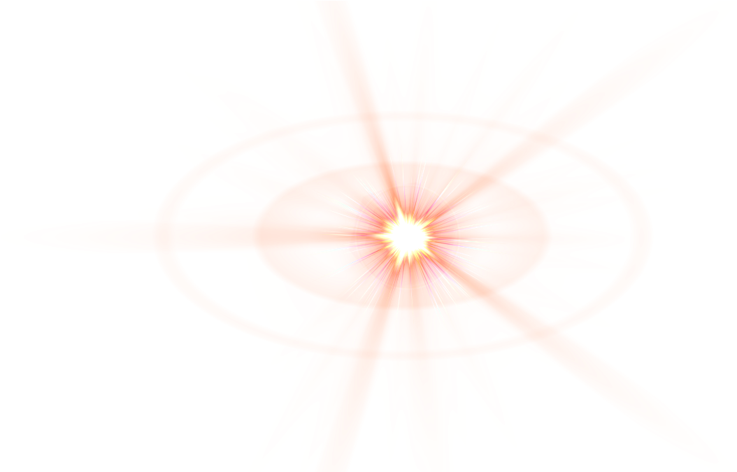 Abstract Sunburst Flare Graphic PNG