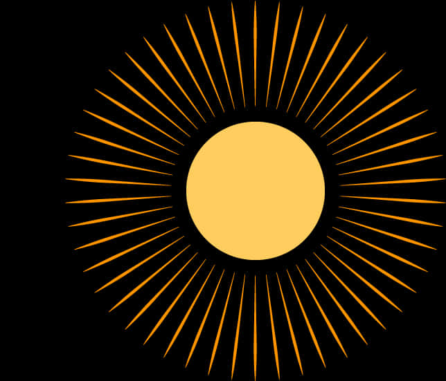 Abstract Sunburst Graphic PNG