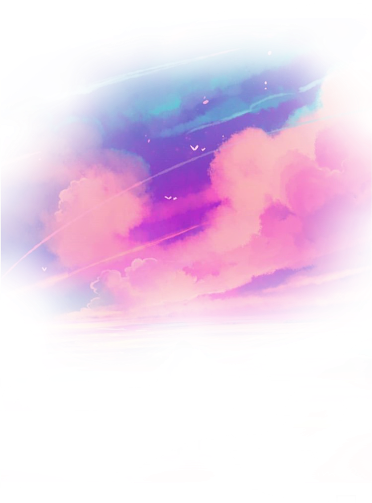 Abstract Sunset Skyline PNG