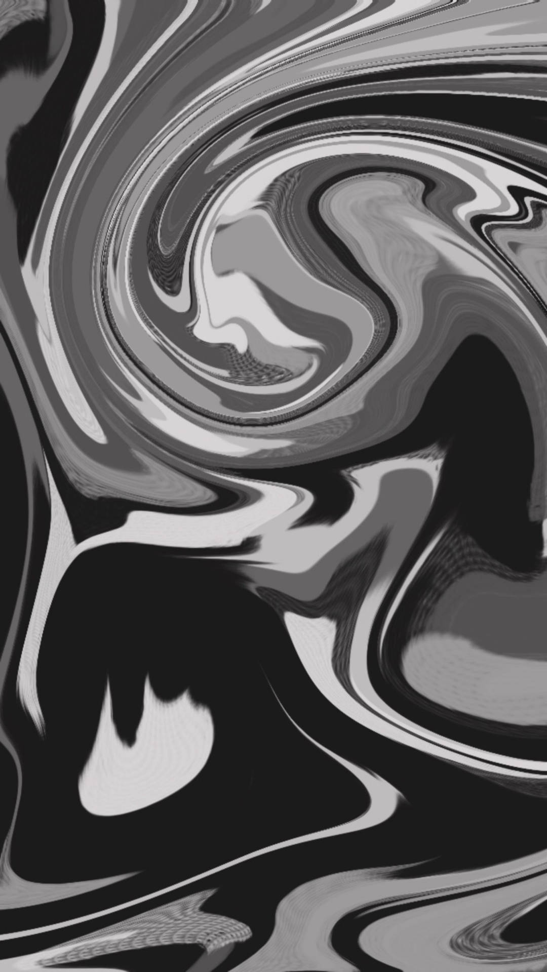 Abstract Swirl Black And Grey Iphone Wallpaper