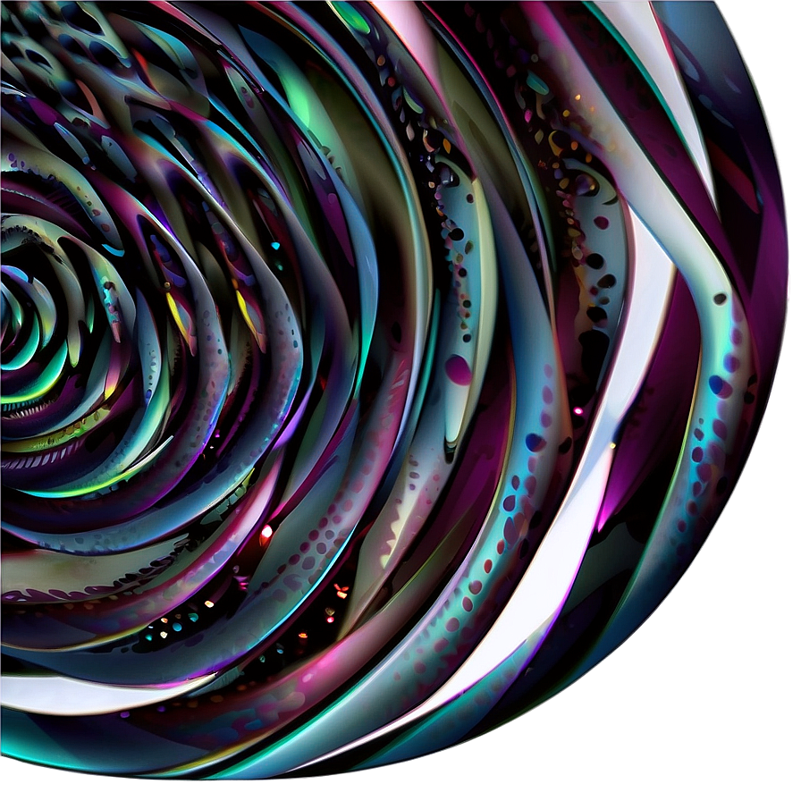 Abstract Swirl Design Background PNG