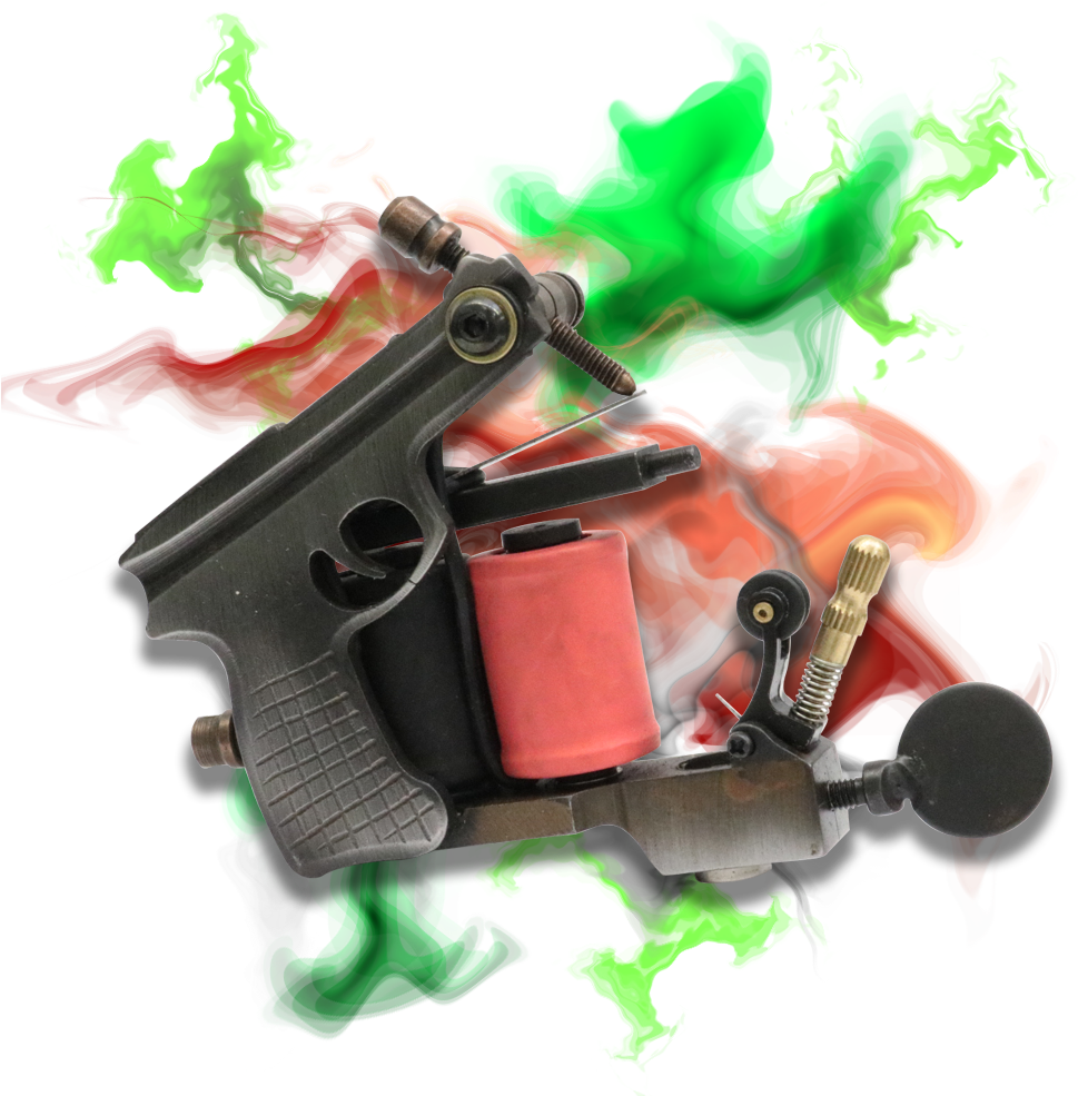 Abstract Tattoo Machine Art PNG