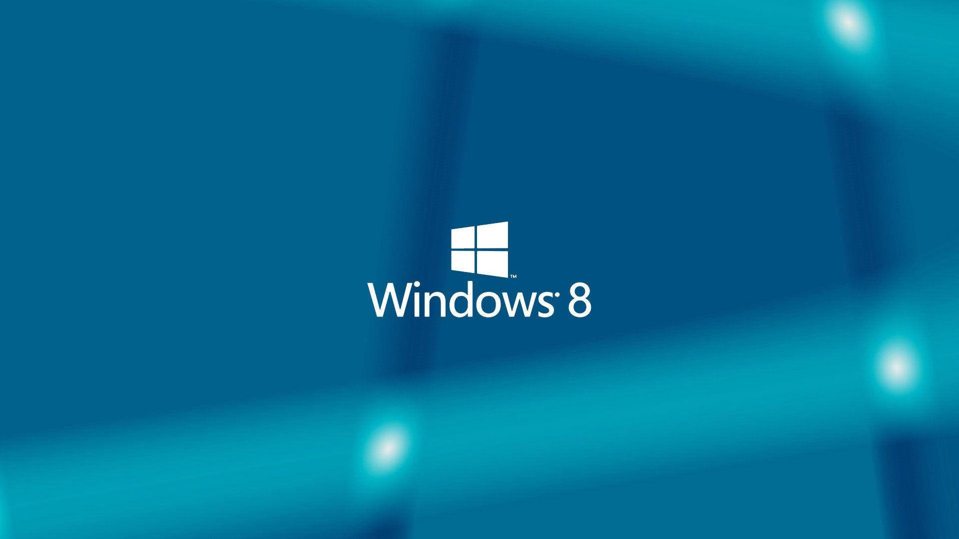 Abstraktetürkisfarbene Linien Windows 8 Hintergrund Wallpaper