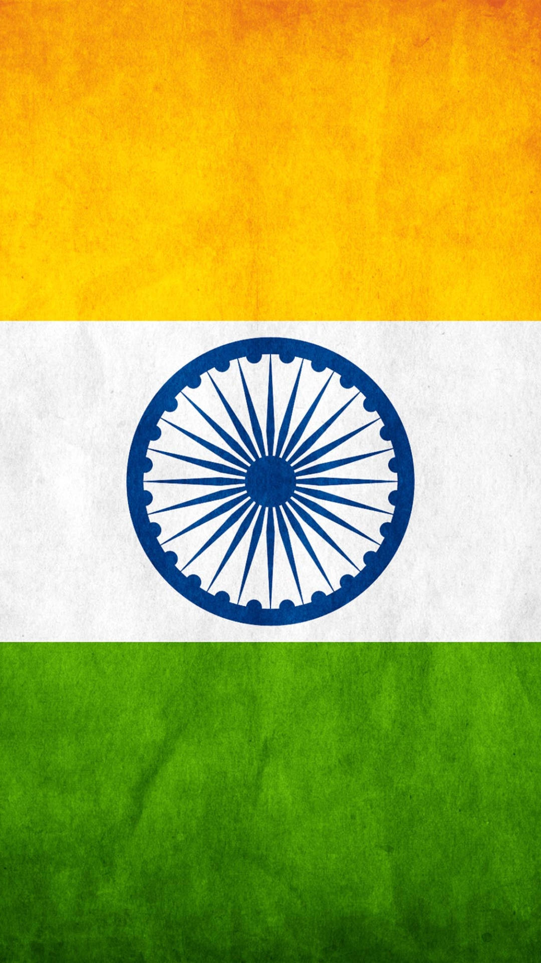 Abstract Texture Indian Flag Mobile Background
