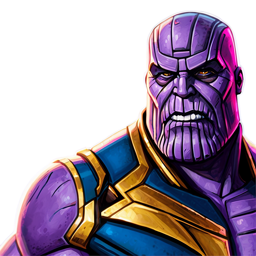 Abstract Thanos Art Png 35 PNG