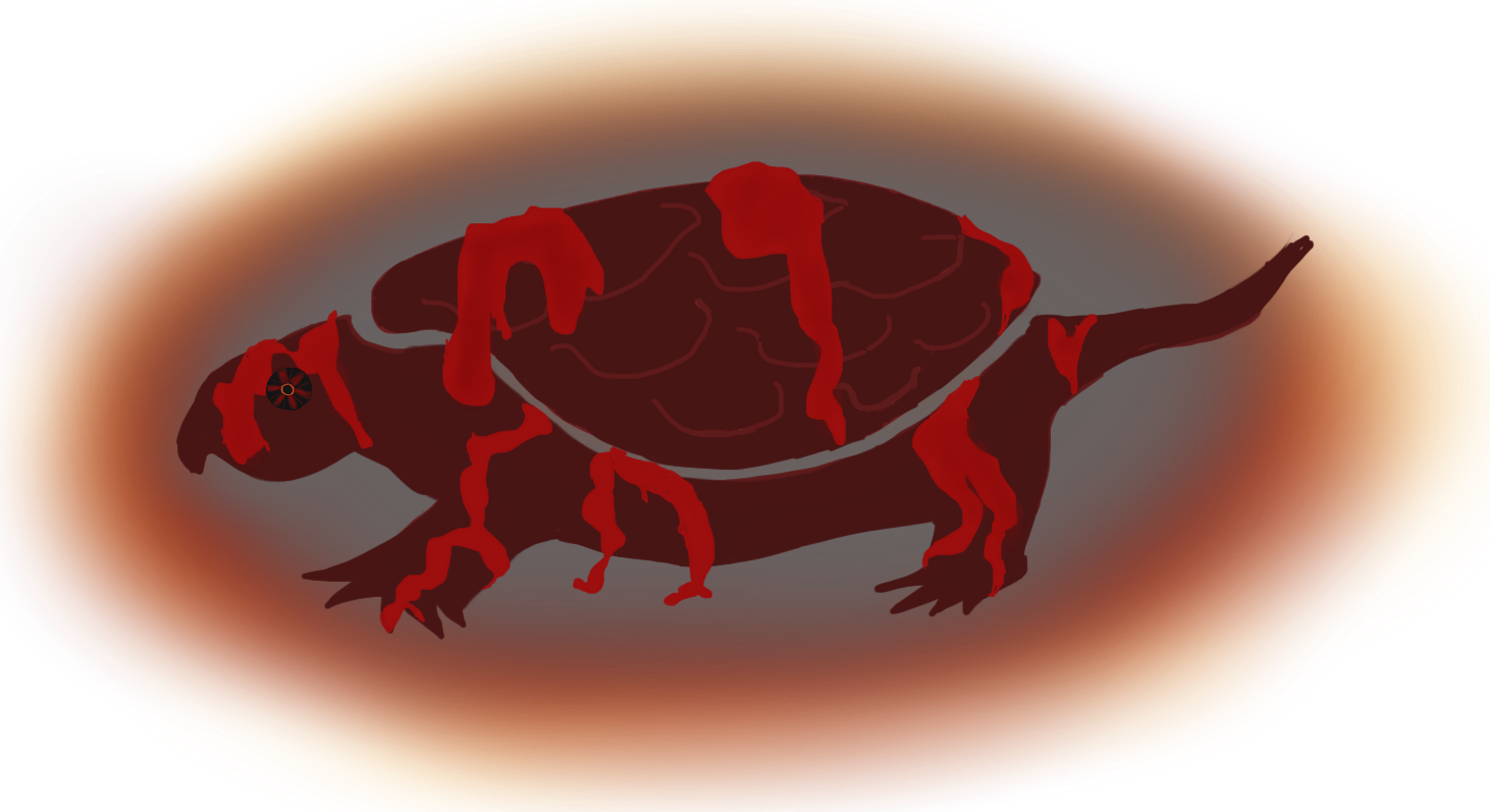 Abstract Tortoise Artwork PNG