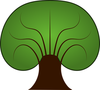 Abstract Tree Graphic PNG