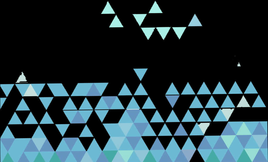 Abstract Triangular Pattern Background PNG