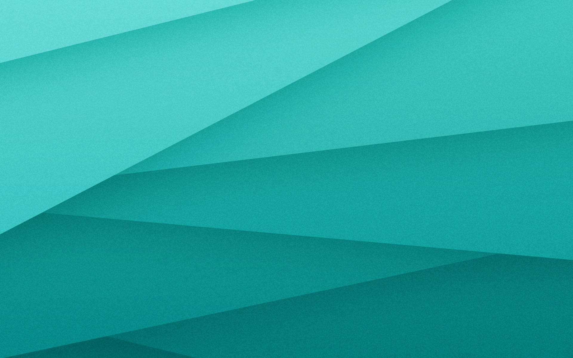 Abstract Turquoise Shapes Material Design Wallpaper