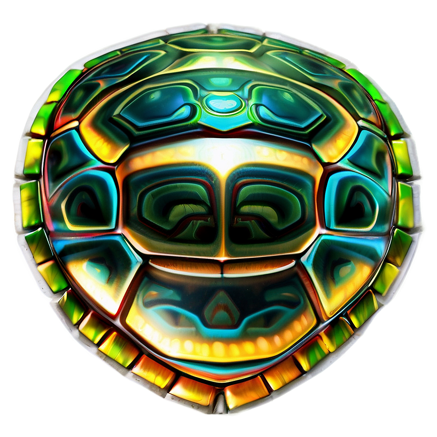 Abstract Turtle Shell Art Png 93 PNG