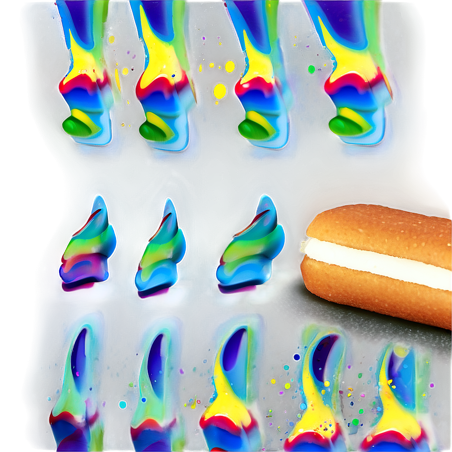 Abstract Twinkie Art PNG