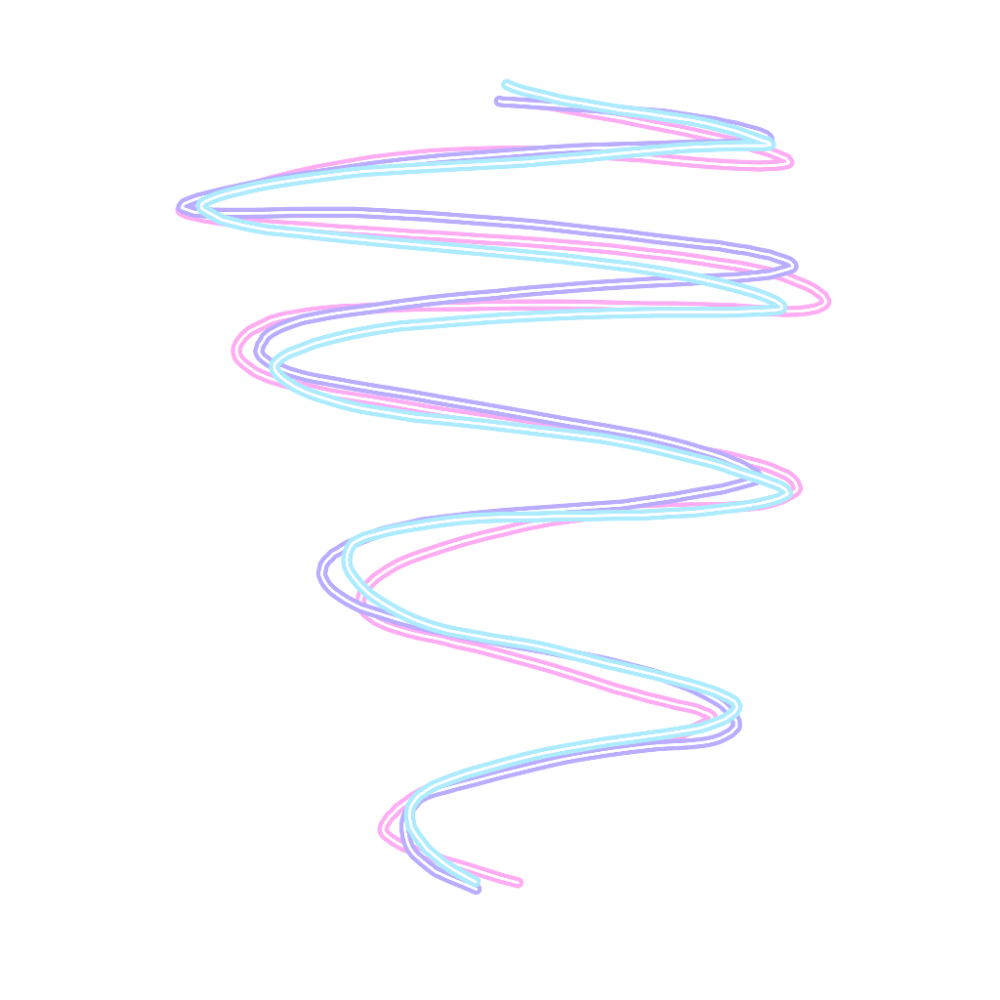 Abstract Twirling Light Streaks PNG