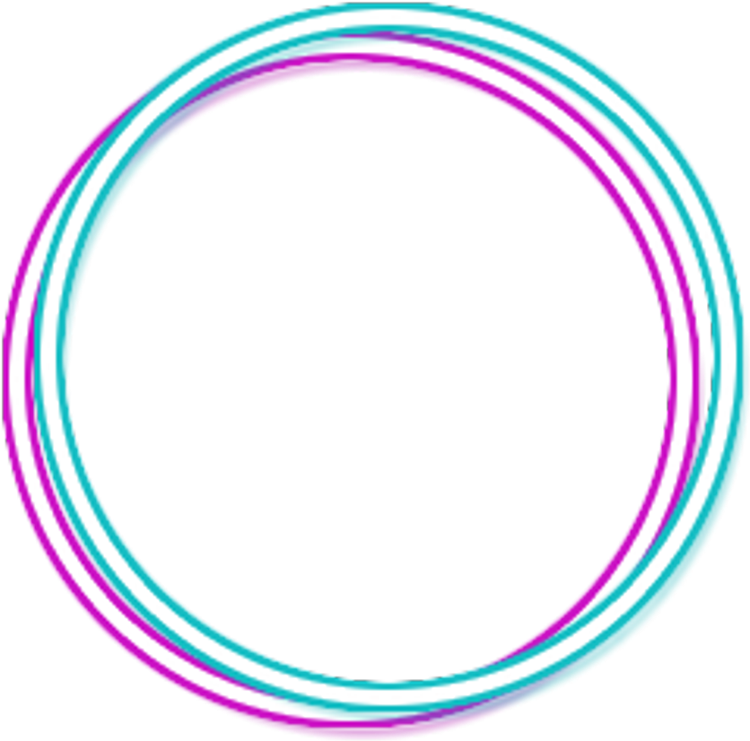 Abstract Twisted Pinkand Blue Circle PNG