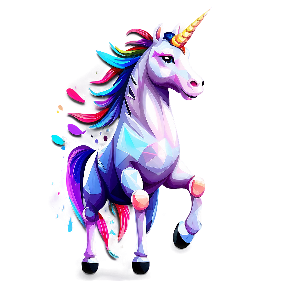 Abstract Unicorn Png 46 PNG