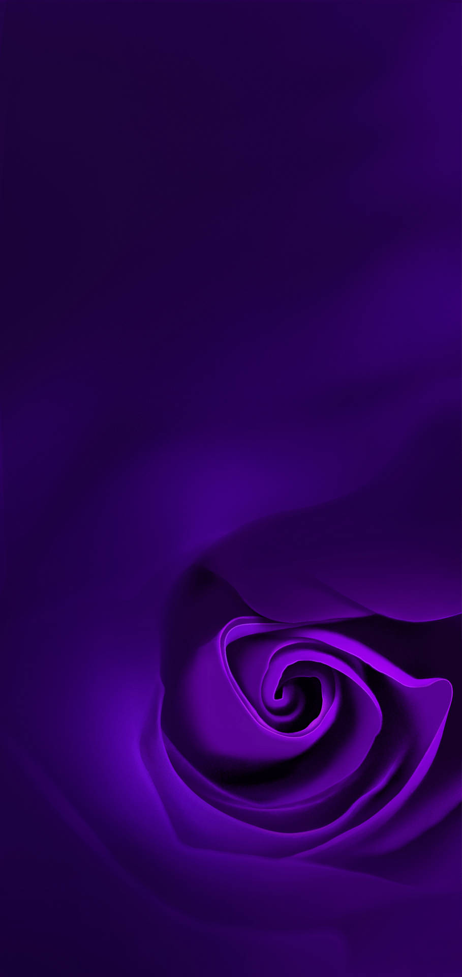 Exquisite Abstract Violet Rose Wallpaper for Oppo A5s Wallpaper