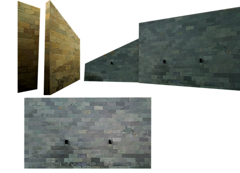 Abstract Wall Corners Texture PNG