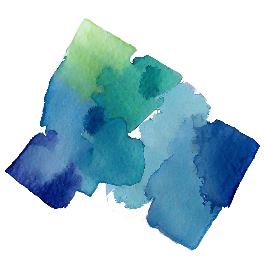 Abstract Watercolor Art Png 61 PNG