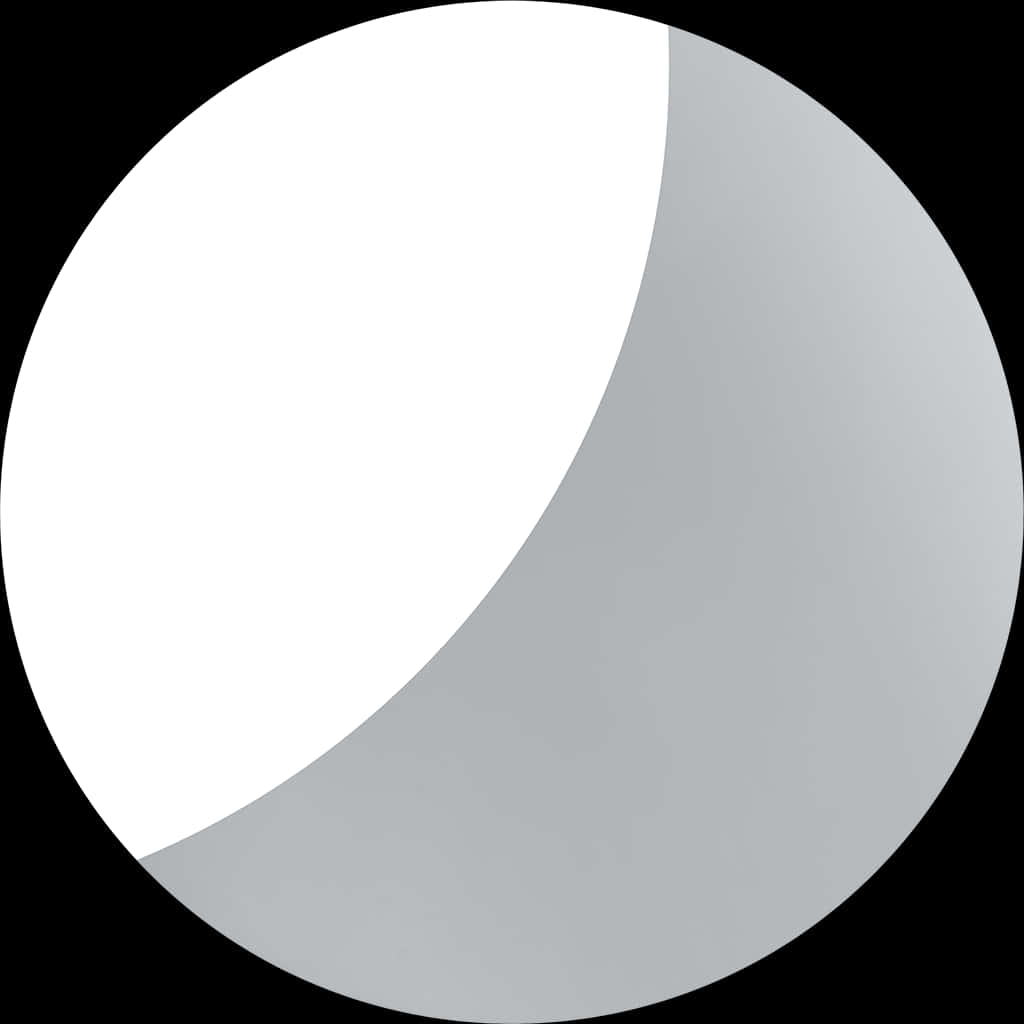 Abstract White Gray Circle Gradient PNG