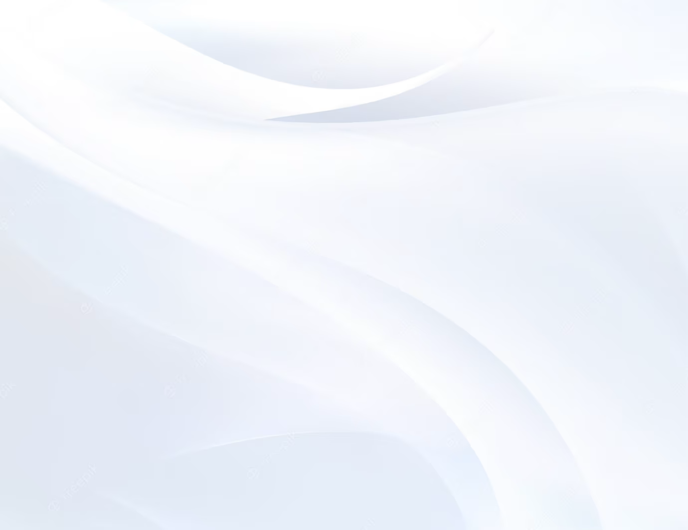 Abstract White Waves Background